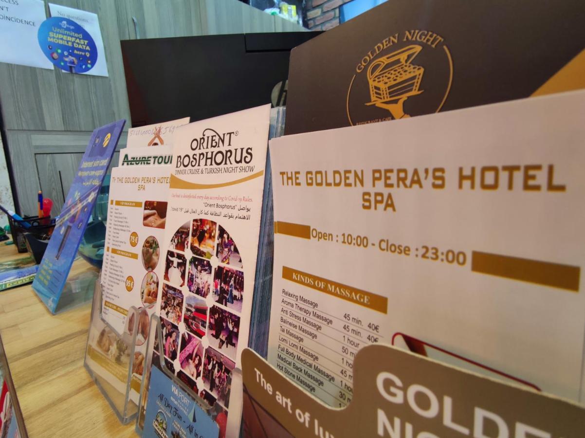 The Golden Pera'S Hotel & Spa Стамбул Экстерьер фото